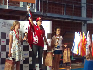 Leyre Abrisqueta Subcampeona de Europa Escolar.